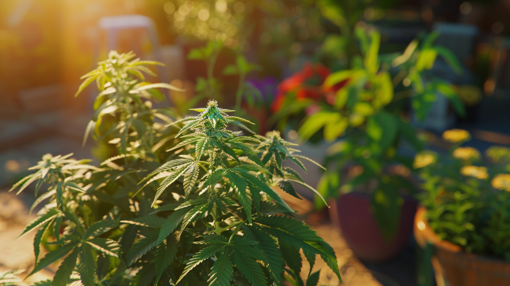 Cannabisgestz: Cannabis-Pflanzen im Garten anbaut