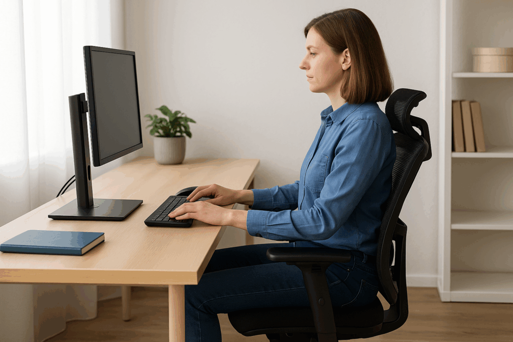 Ergonomisch sitzen