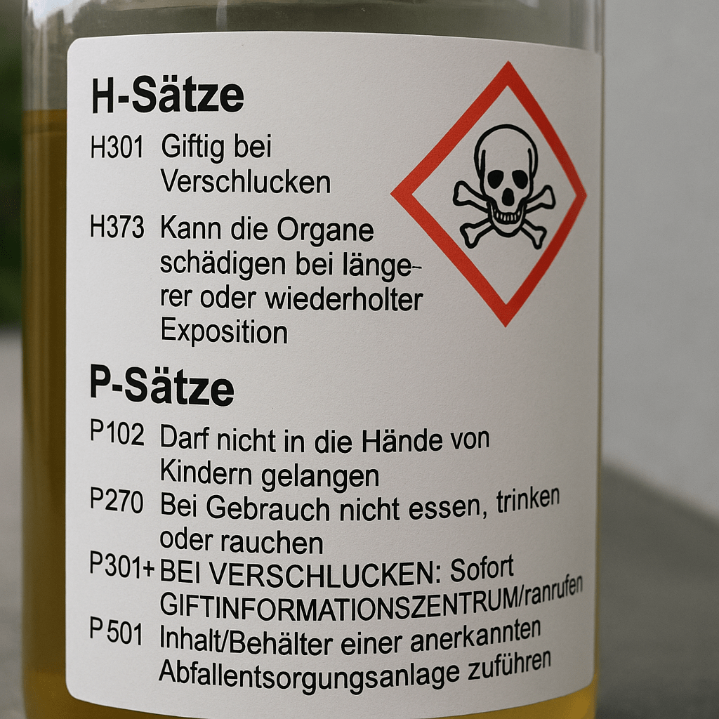 H-Sätze und P-Sätze