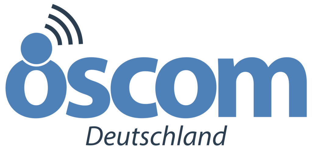 oscom Logo blau